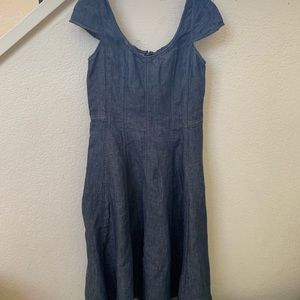 Denim dress